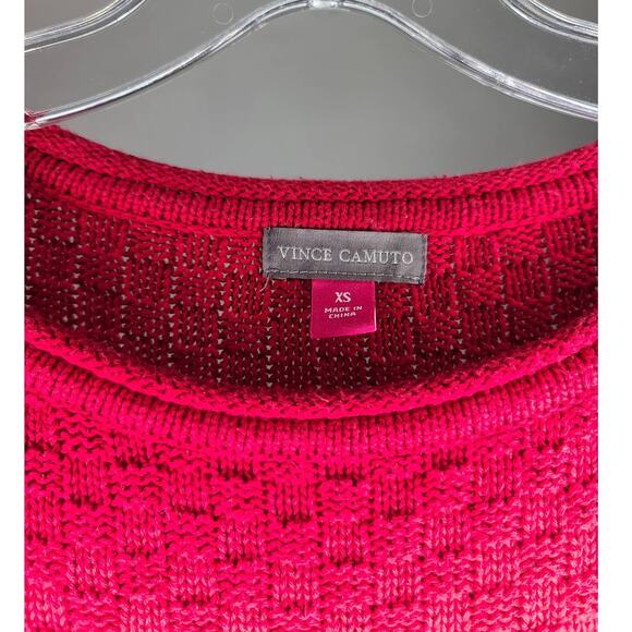 Vince Camuto red long tunic sweater - xs - Picture 2 of 3